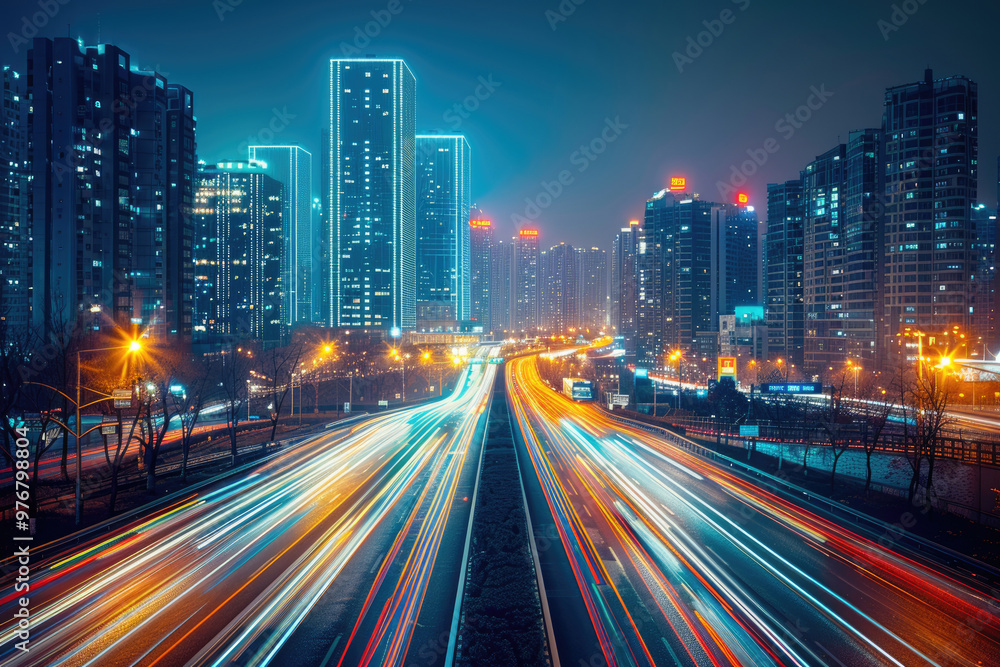 Vehicle trajectories on city roads at night Vehicle trajectories on city roads at night