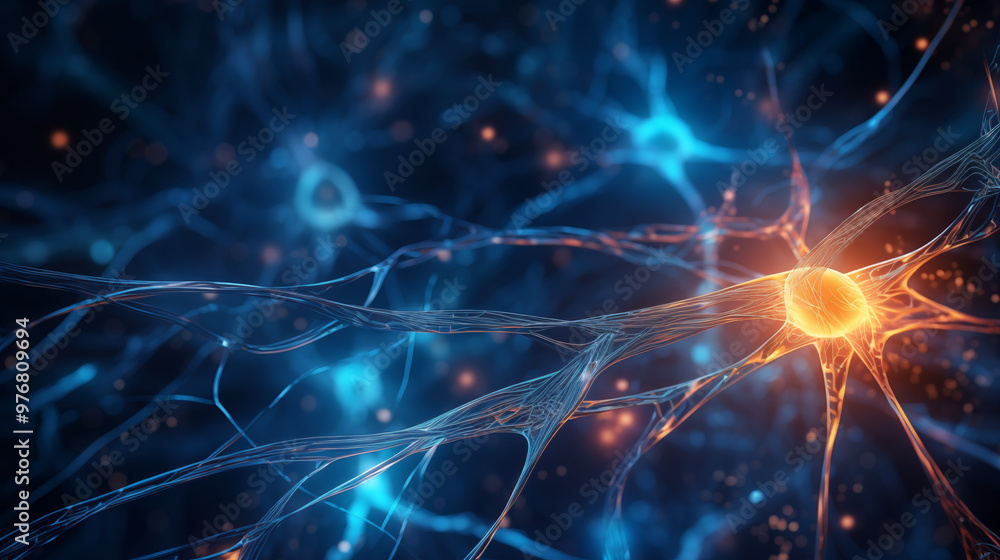 Vibrant neural synapse Vibrant neural synapse