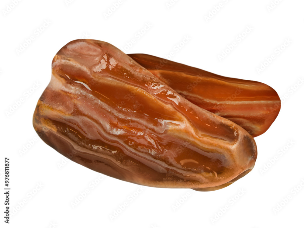 Obraz premium 2 Dates isolated on white background