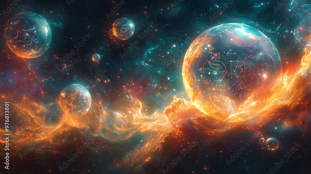 Futuristic theme Futuristic theme