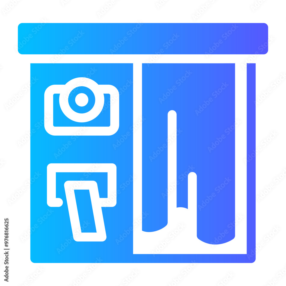 studio photo Gradient icon