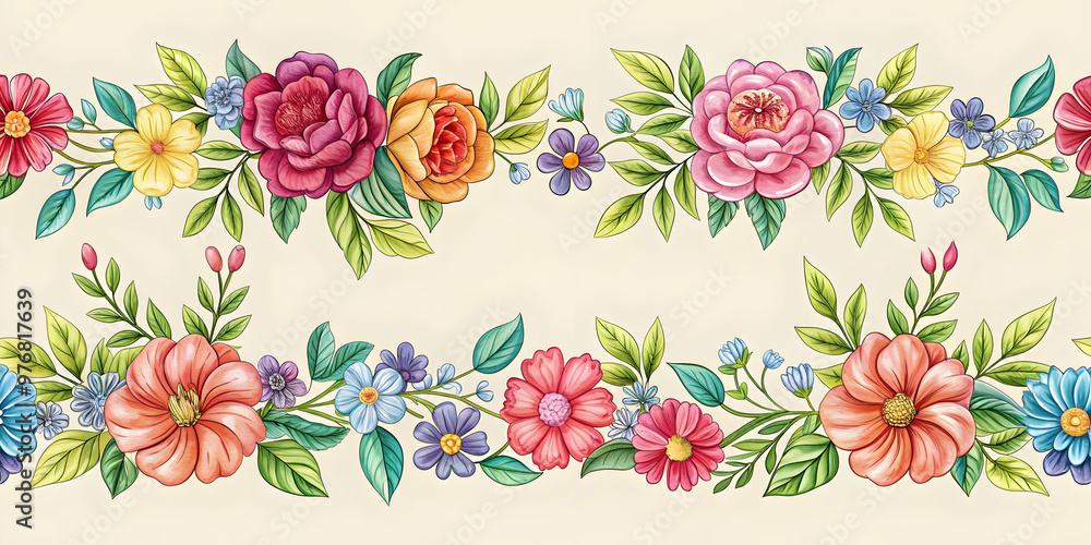 Hand drawn floral borders perfect for adding a touch of elegance to your designs, flowers, borders, hand drawn, botanical Hand drawn floral borders perfect for adding a touch of elegance to your designs, flowers, borders, hand drawn, botanical