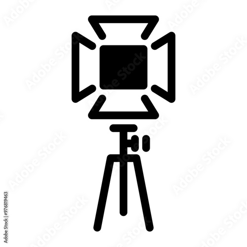 reflector Solid icon