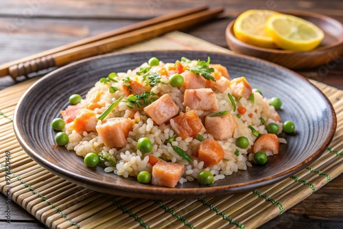 rice with chicken and vegetables