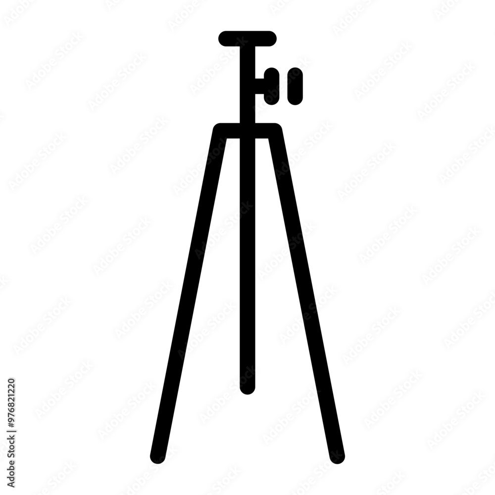 tripod Line Icon tripod Line Icon