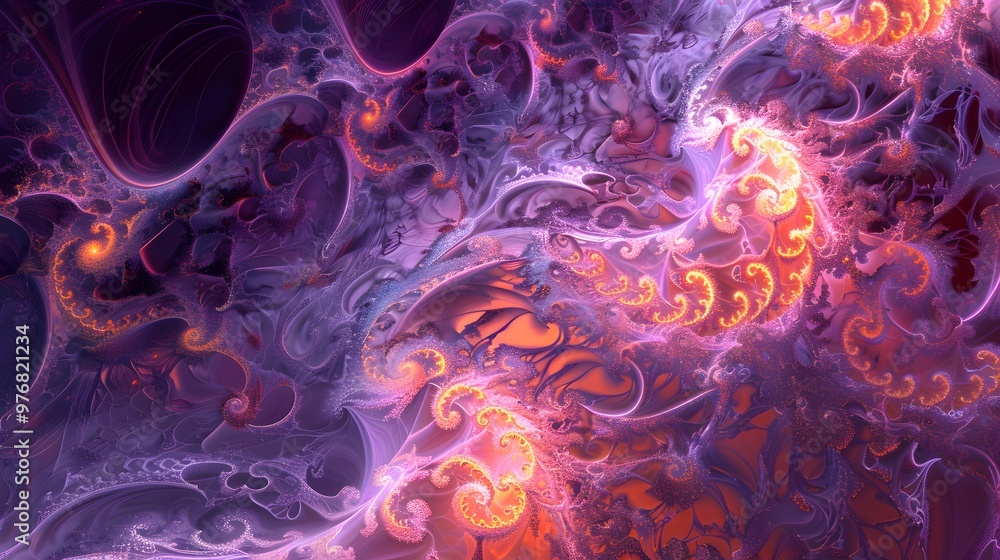 Fractal Patterns: An intricate abstract background with fractal patterns and complex designs.
Fractal Patterns: An intricate abstract background with fractal patterns and complex designs.
