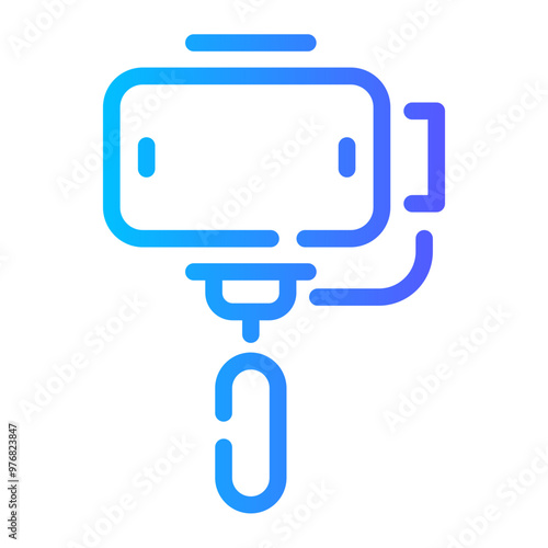gimbal Line Gradient Icon