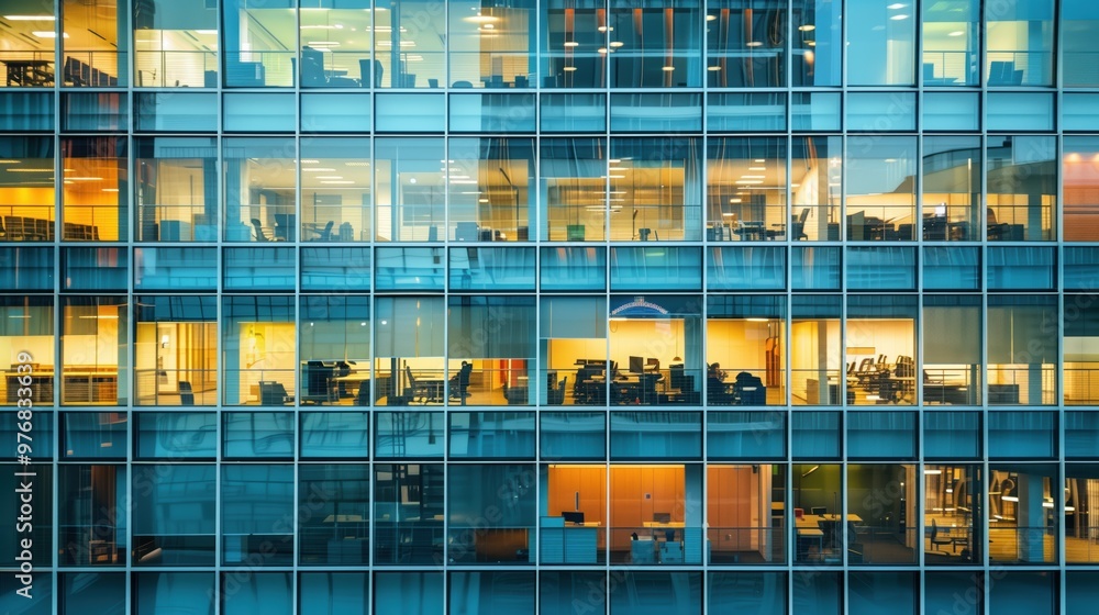 Captivating Modern Office Architecture Elegant Glass Building Design with Intricate Details Captivating Modern Office Architecture Elegant Glass Building Design with Intricate Details