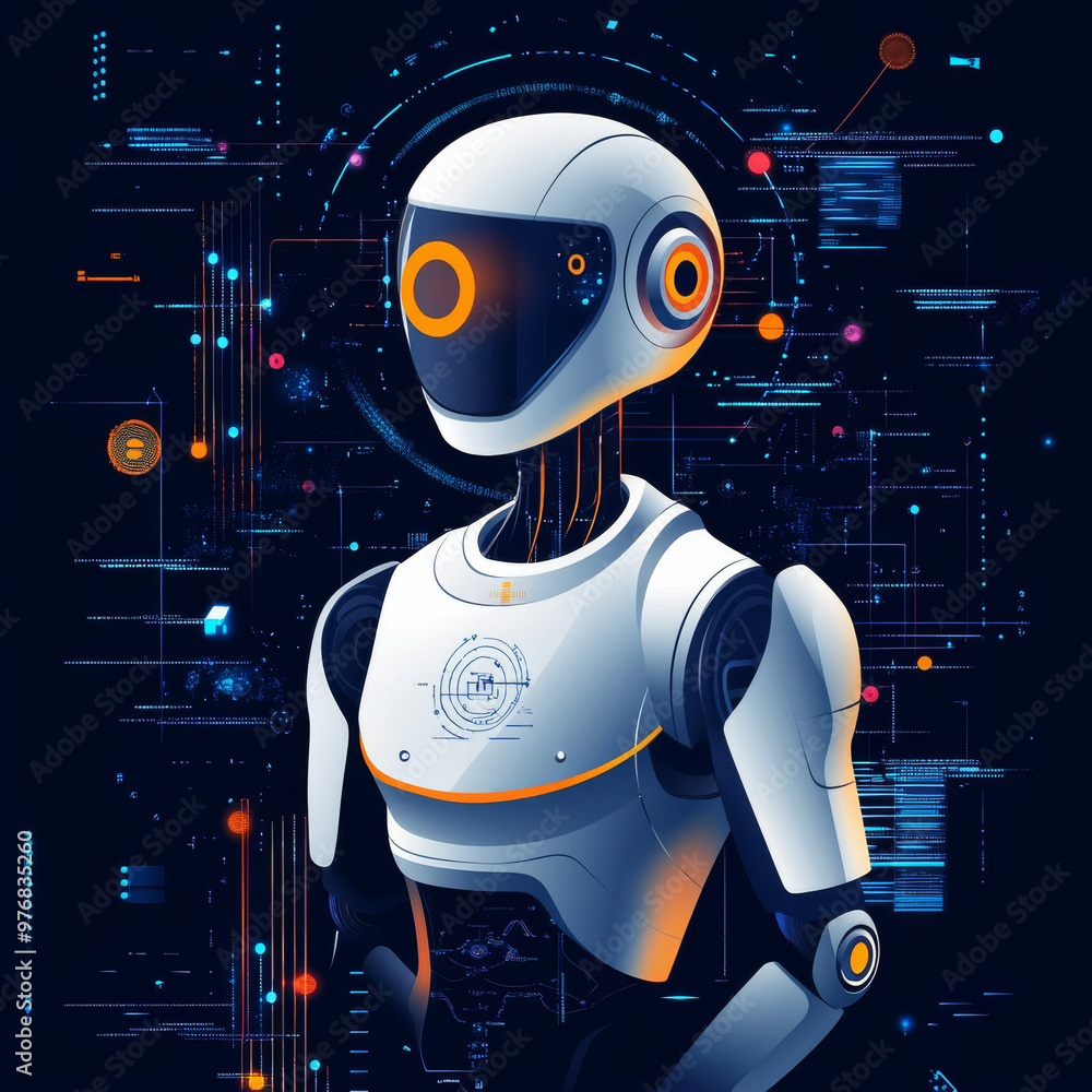 Artificial intelligence background concept featuring an abstract molecular structure and wave flow. It includes a futuristic digital brain and future technology. Vector illustration, EPS10. Artificial intelligence background concept featuring an abstract molecular structure and wave flow. It includes a futuristic digital brain and future technology. Vector illustration, EPS10.