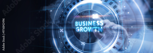 Business growth. Development and growth concept.