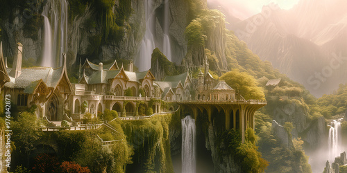 Rivendell elvish town