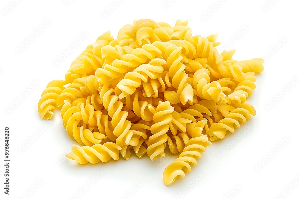 Macaroni pasta on white background Macaroni pasta on white background