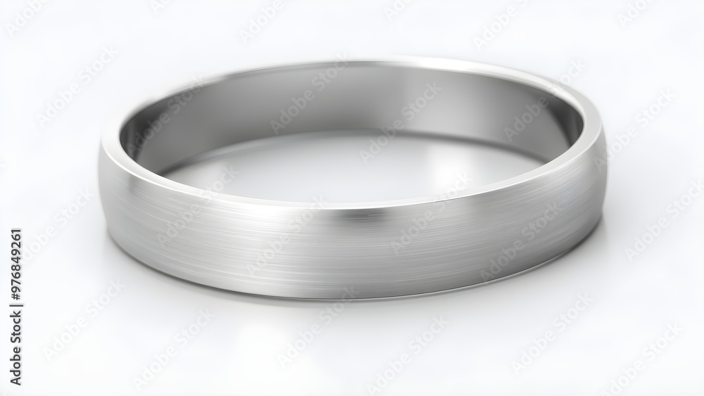 Brushed Titanium Bracelet: Sleek and Durable Brushed Titanium Bracelet: Sleek and Durable