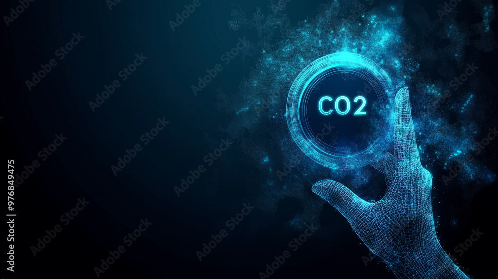 Carbon dioxide emissions control concept: reducing CO2 levels. A ...