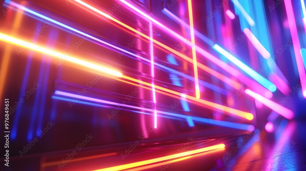 Neon Lights: A vibrant neon lights background with glowing colors, adding a futuristic and energetic vibe for tech gadgets.
Neon Lights: A vibrant neon lights background with glowing colors, adding a futuristic and energetic vibe for tech gadgets.
