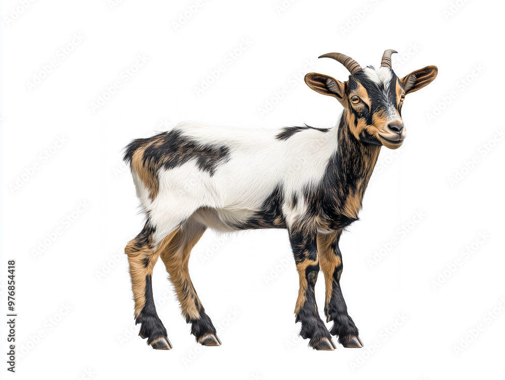 Goat isolated on white background Goat isolated on white background
