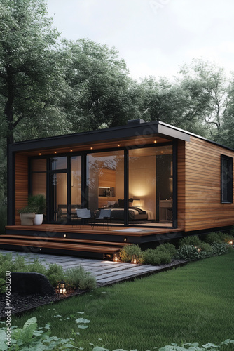 A modern modular house