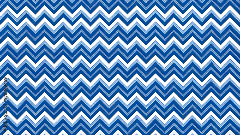 Zigzag pattern in blue and white colors, zigzag, pattern, design, blue, white, geometric, abstract, background, textile Zigzag pattern in blue and white colors, zigzag, pattern, design, blue, white, geometric, abstract, background, textile