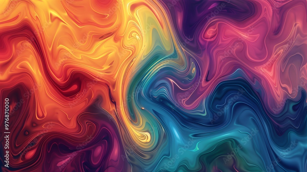 Vibrant Color Swirls: A vibrant abstract background with swirling colors and fluid patterns, evoking a sense of motion and energy.
Vibrant Color Swirls: A vibrant abstract background with swirling colors and fluid patterns, evoking a sense of motion and energy.