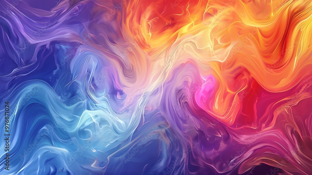 Vibrant Color Swirls: A vibrant abstract background with swirling colors and fluid patterns, evoking a sense of motion and energy.
Vibrant Color Swirls: A vibrant abstract background with swirling colors and fluid patterns, evoking a sense of motion and energy.
