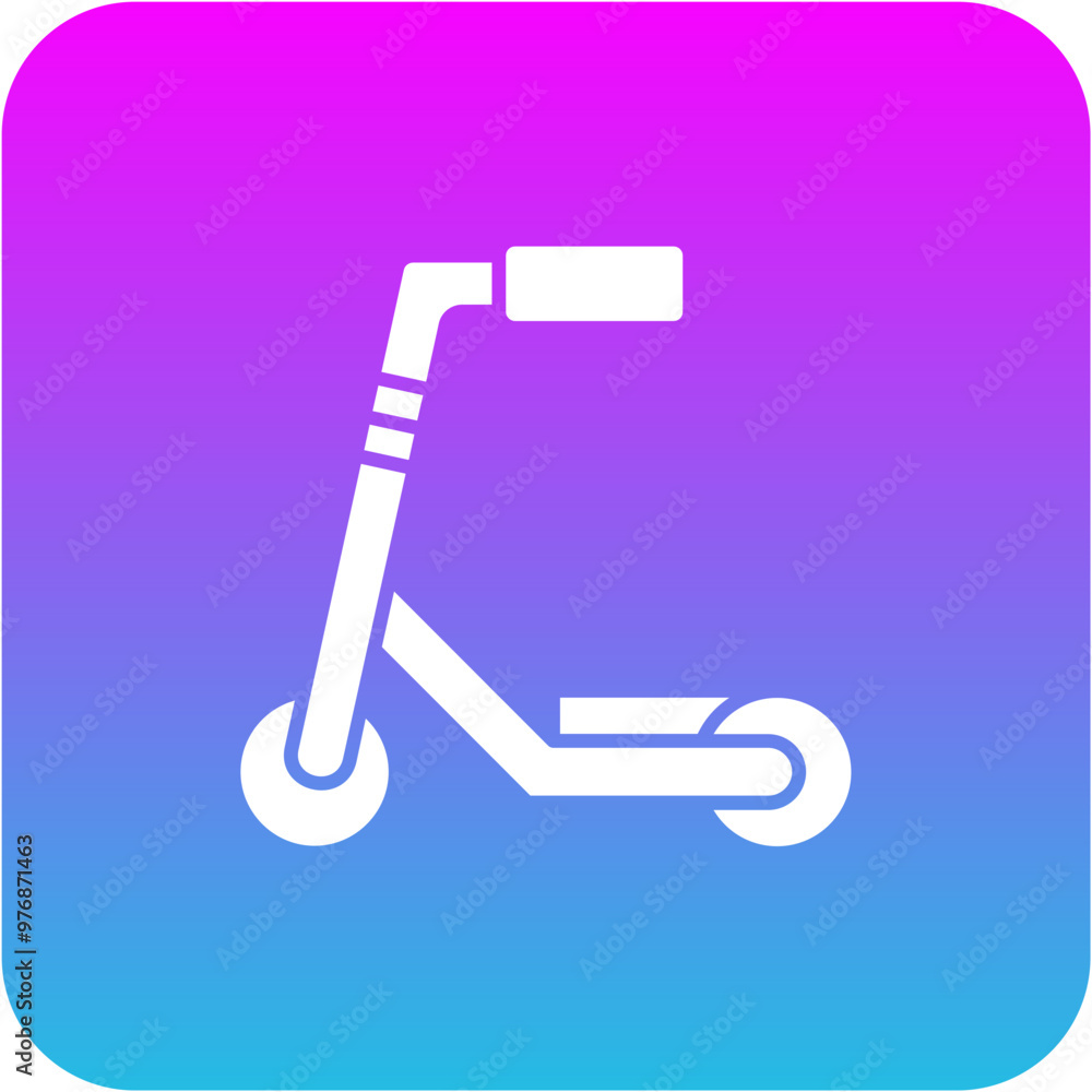 Kick Scooter Icon Kick Scooter Icon