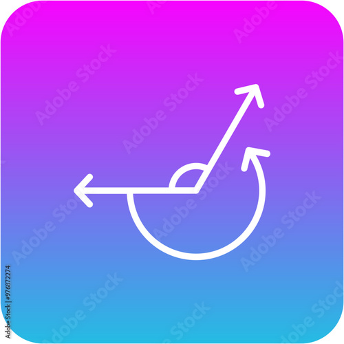 Reflex Angle Icon