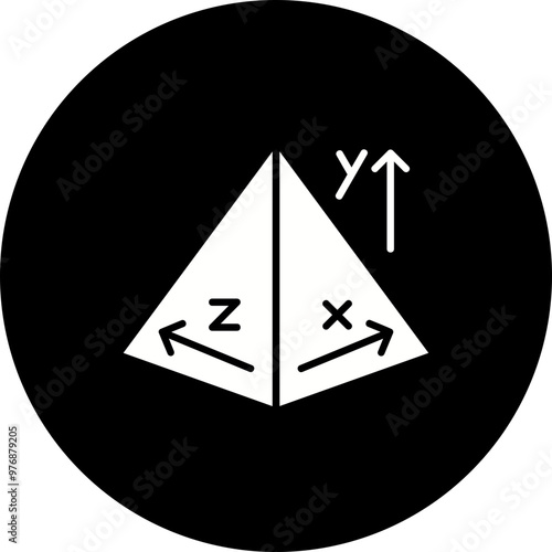 Coordinate Axis Icon