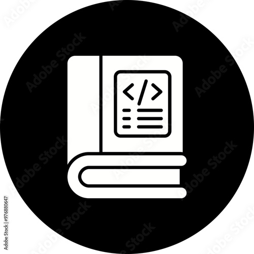 Coding Book Icon photo