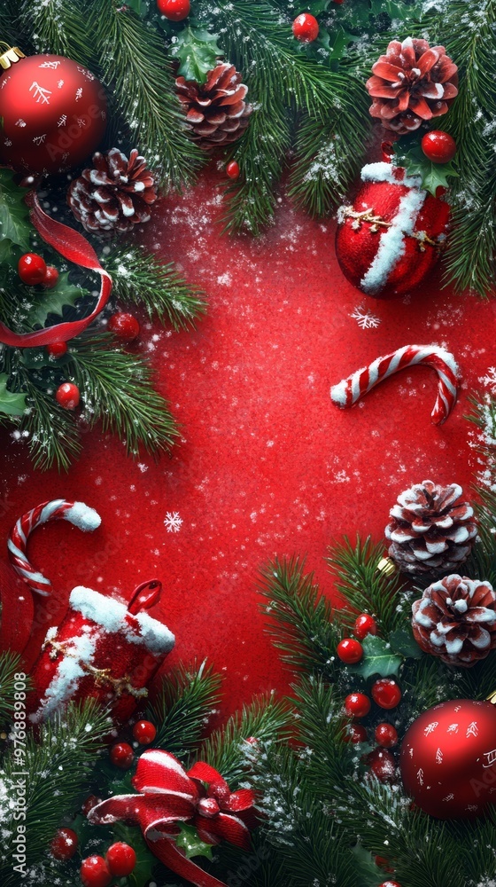Festive Christmas background Festive Christmas background
