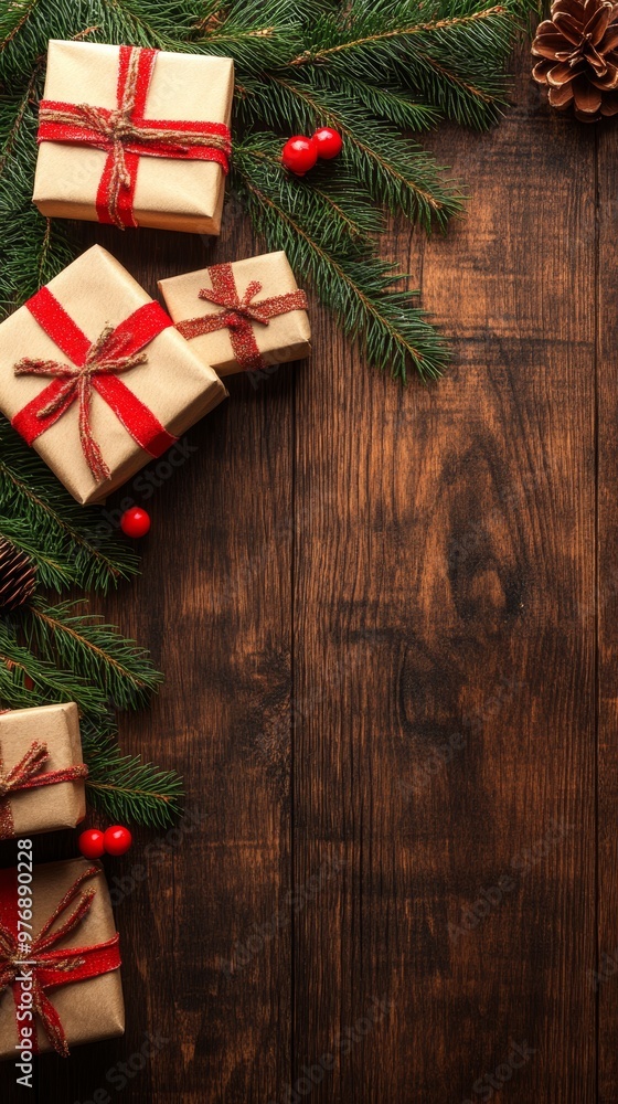 Festive Christmas background Festive Christmas background