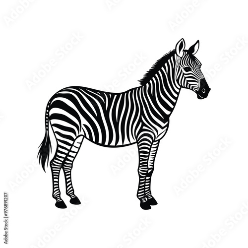 zebra vector illustration