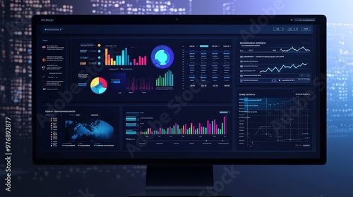 Modern Tech Dashboard for Subscription-Based Online Tools Service