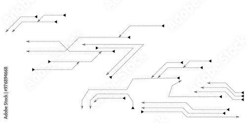 Circuit board. High-tech technology on white background. technology background with hi-tech digital data connection system and computer electronic design. Abstract circuit board futuristic technology 