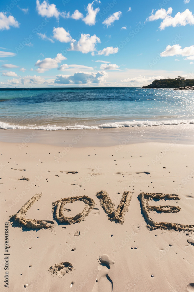 Love written in sand romantic beach sunrise ocean shore holiday vacation nature tranquil summer lettering coastal serene Valentines Day couple background backdrop promo wedding anniversary honeymoon Love written in sand romantic beach sunrise ocean shore holiday vacation nature tranquil summer lettering coastal serene Valentines Day couple background backdrop promo wedding anniversary honeymoon