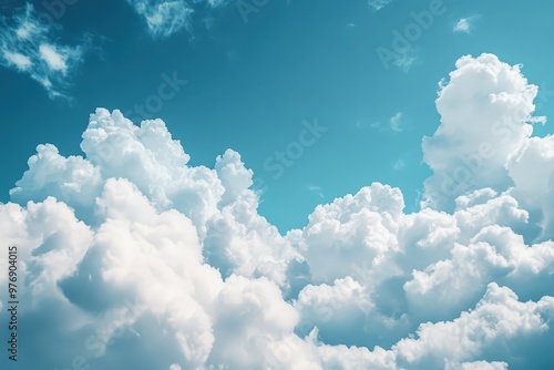 A mint abstract background with a soft, cloud-like texture. The fluffy, light design adds a calming and serene ambiance.. Beautiful simple AI generated image