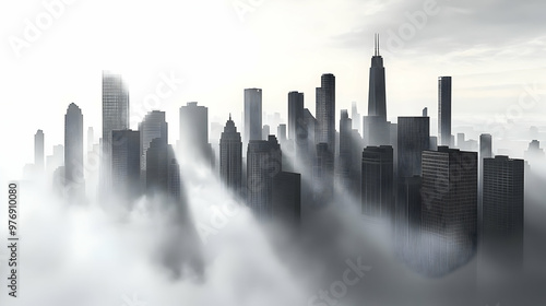 A city skyline emerges from...