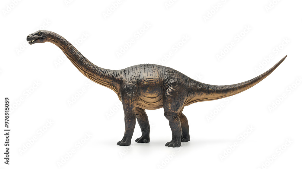 Brachiosaurus dinosaur isolated on white background Brachiosaurus dinosaur isolated on white background