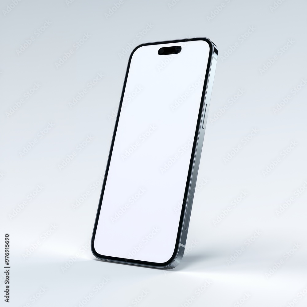 Blank Smartphone Screen Display mockup Blank Smartphone Screen Display mockup