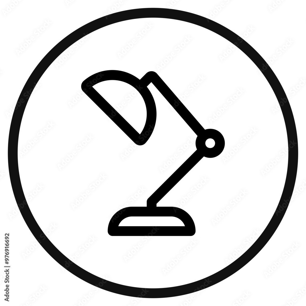 Editable table lamp vector icon. Part of a big icon set family. Perfect for web and app interfaces, presentations, infographics, etc Editable table lamp vector icon. Part of a big icon set family. Perfect for web and app interfaces, presentations, infographics, etc
