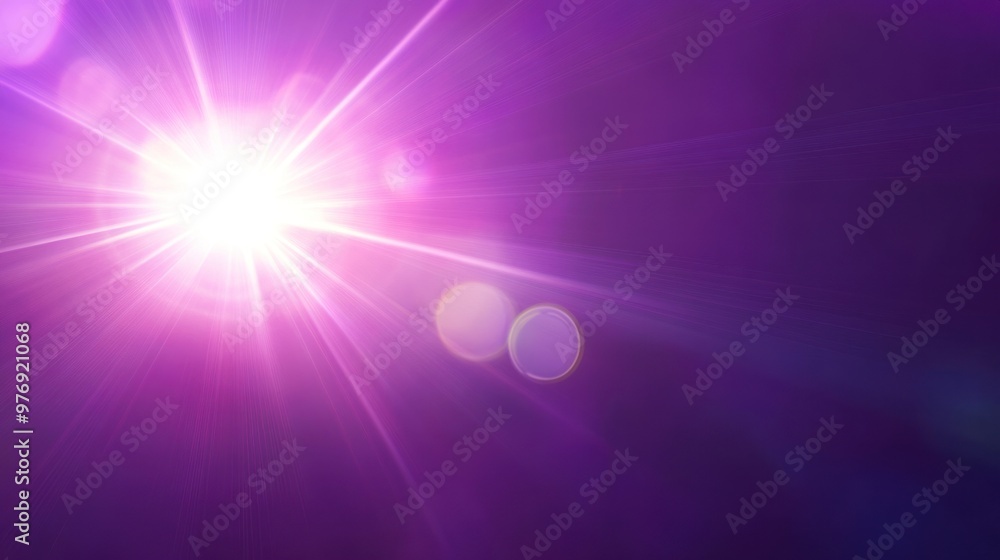Bright Purple Lens Flare Bright Purple Lens Flare