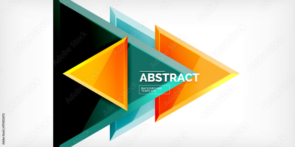 Triangle glass shapes geometric abstract background. Vector Illustration For Wallpaper, Banner, Background, Card, Book Illustration, landing page Triangle glass shapes geometric abstract background. Vector Illustration For Wallpaper, Banner, Background, Card, Book Illustration, landing page