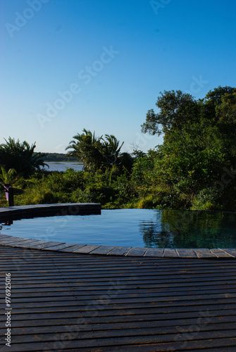 idyllic pool in a south african national park