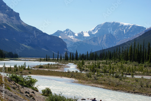 lake in the rocky mountains of canada