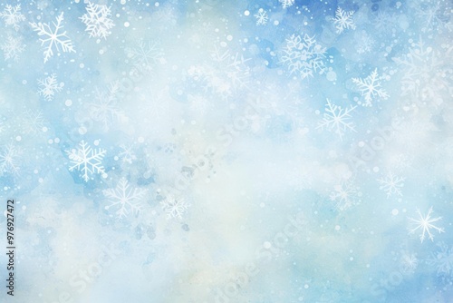 Craft a festive watercolor artwork with a wide-angle view