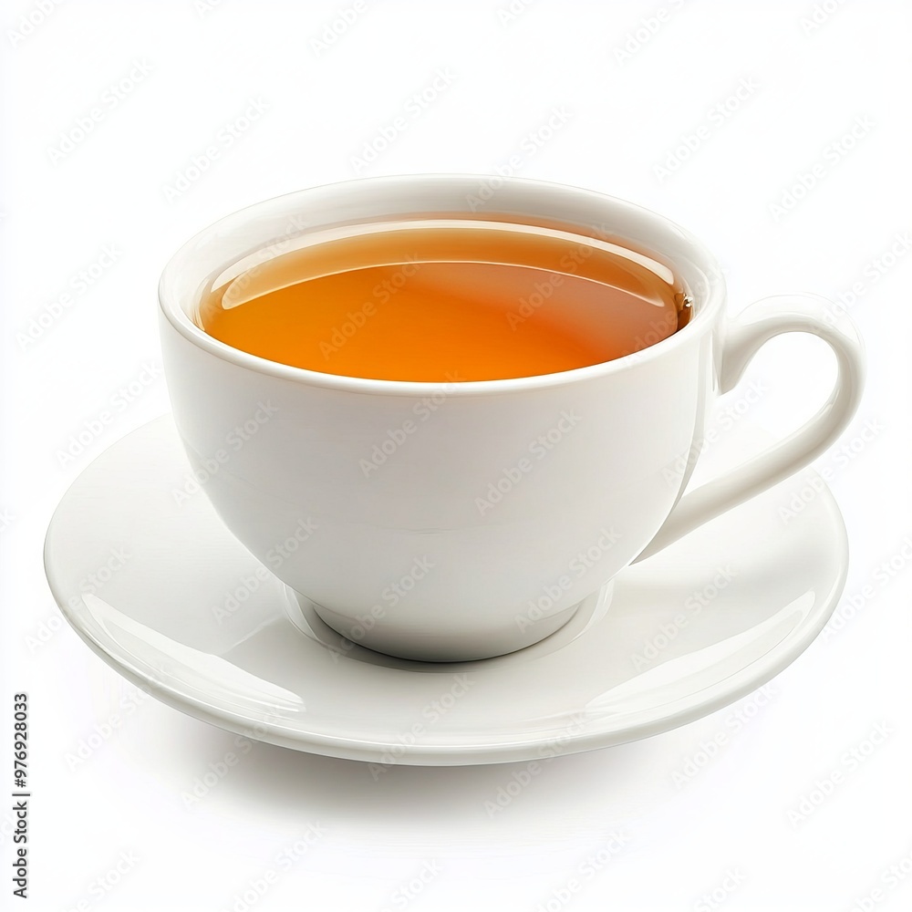 cup of tea isolated on white background. cup of tea isolated on white background.