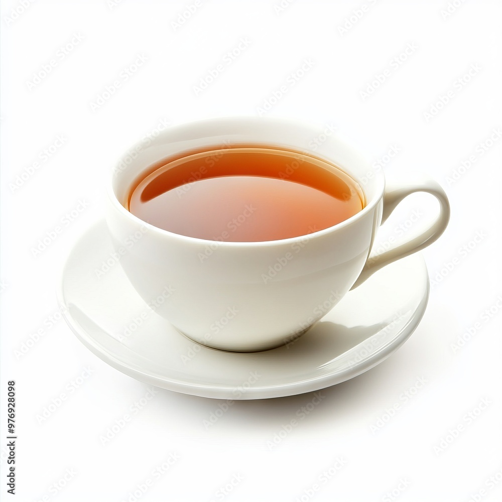 cup of tea isolated on white background. cup of tea isolated on white background.