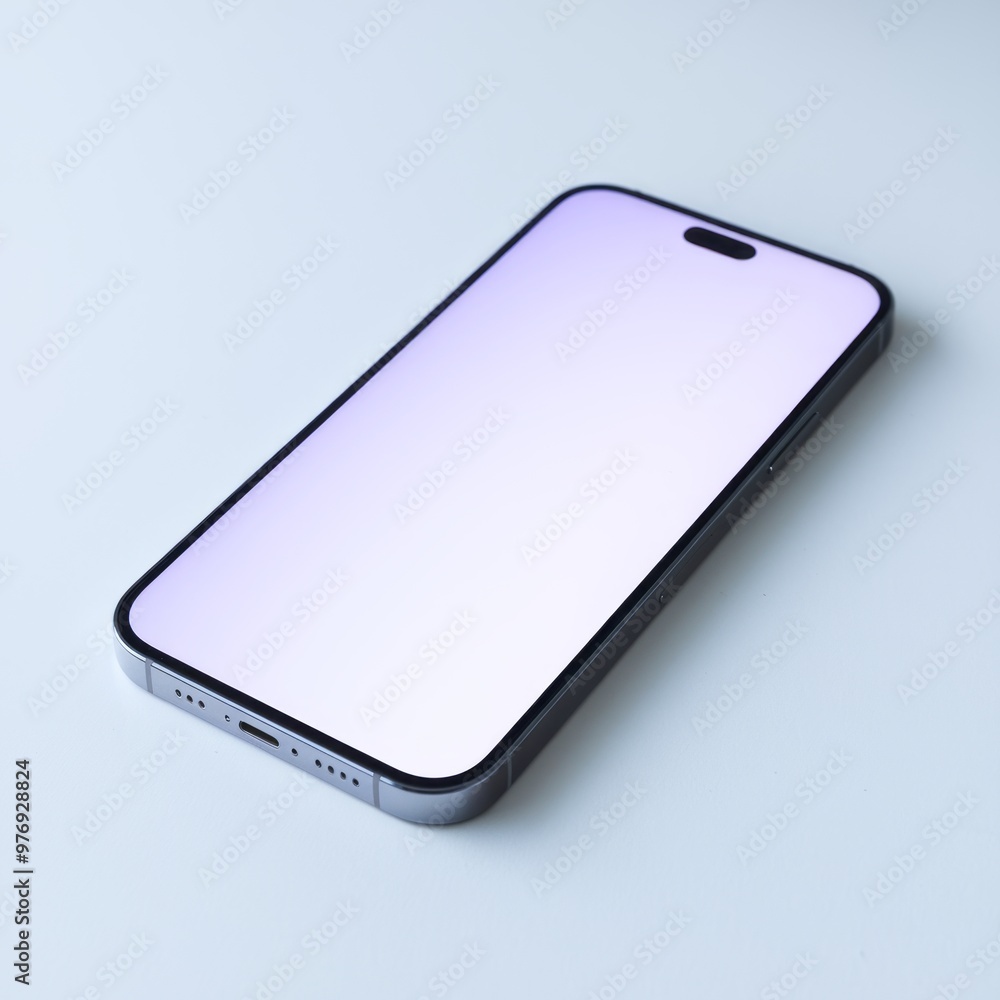 Blank Smartphone Screen Display mockup Blank Smartphone Screen Display mockup