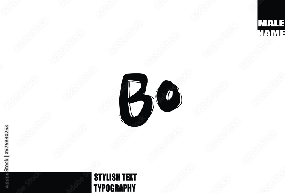 Baby Boy Name In Bold Grunge And Rough Brush Text Typography Bo Baby Boy Name In Bold Grunge And Rough Brush Text Typography Bo