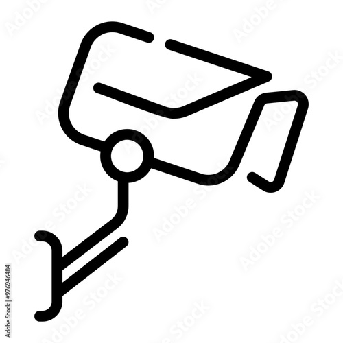 cctv Line Icon