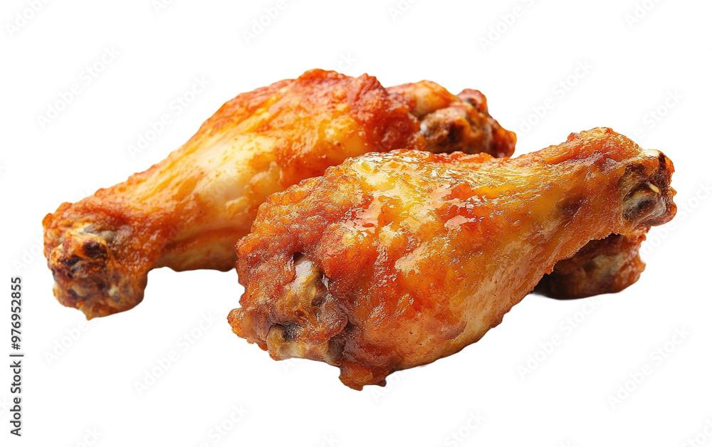 Fried Chicken Wing on transparent background, png Fried Chicken Wing on transparent background, png